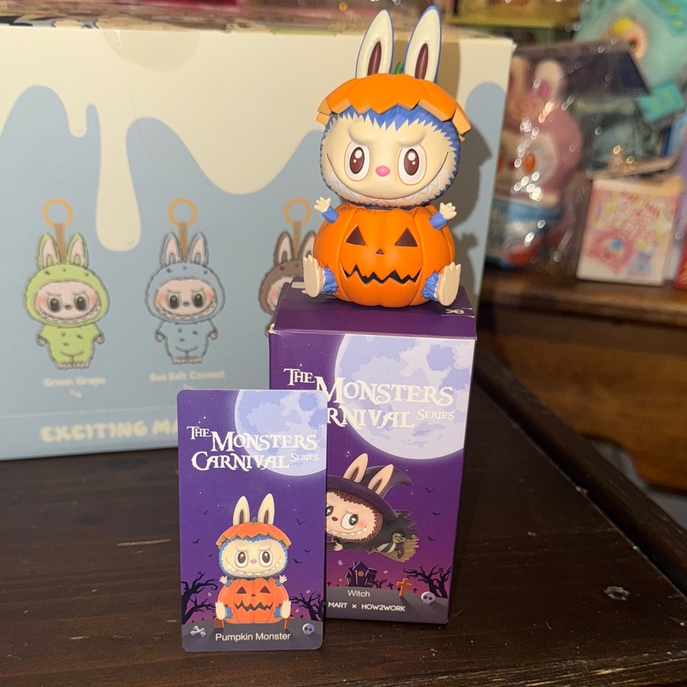 The Monsters Carnival Series-Pumpkin Monster (labubu)